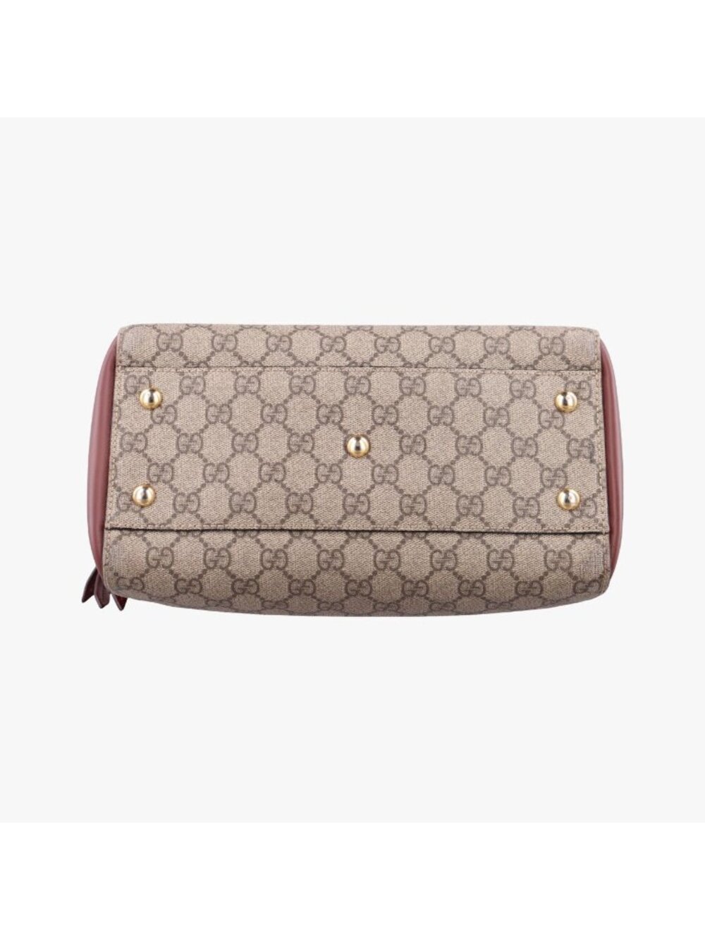 Gucci GG Supreme Beige Brown Leather - Picture 3 of 16